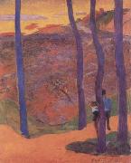 Blue Trees (mk07) Paul Gauguin